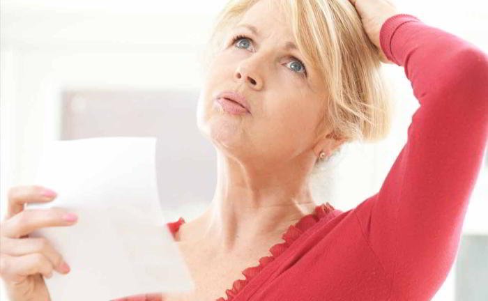 Are there any particular symptoms of menopause?