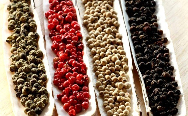 Health Benefits of Black/White/Green Pepper
