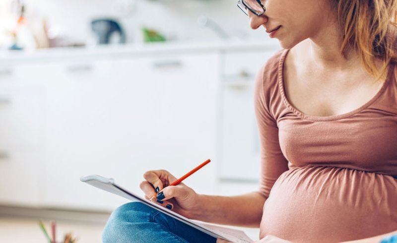 Pregnant Woman’s Preparations for the Delivery of Baby